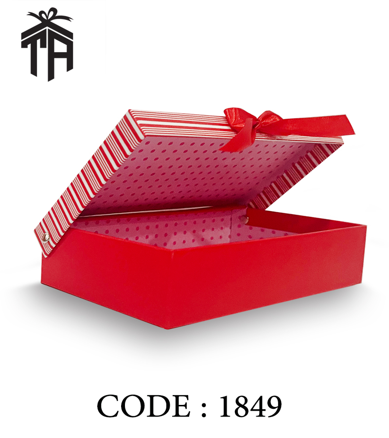 هارد باکس مستطیلی تک سایز لولایی کد 1849